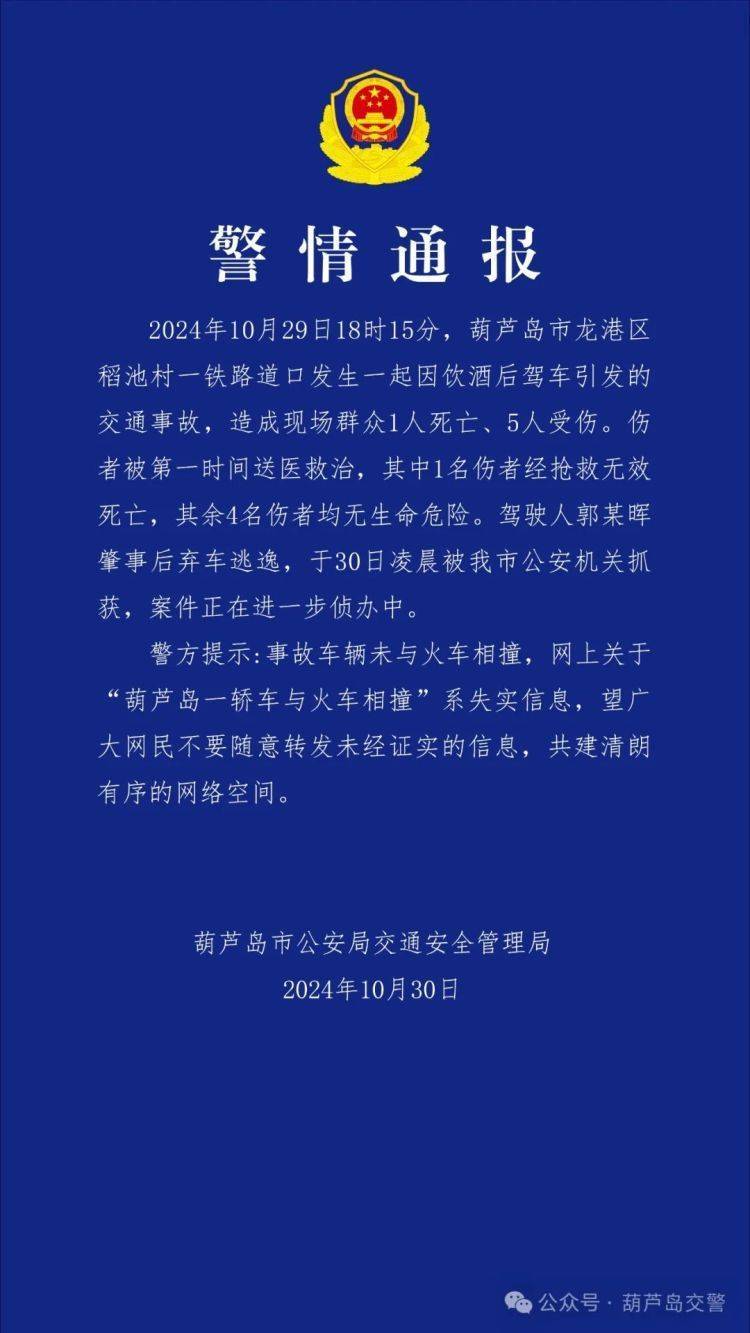 辽宁葫芦岛一铁道口发生事故<strong></p>
<p>比特币等虚拟商品</strong>，“轿车火车相撞”不实
