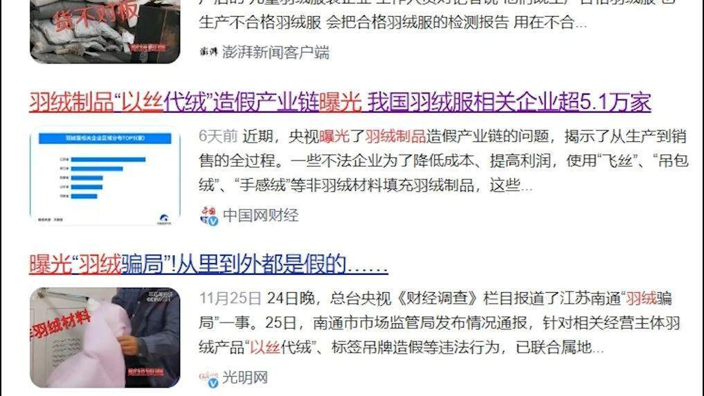 羽绒服“假绒”乱象调查：“羽丝”“绒丝”到底是什么<strong></p>
<p>网络虚拟币有哪些</strong>？