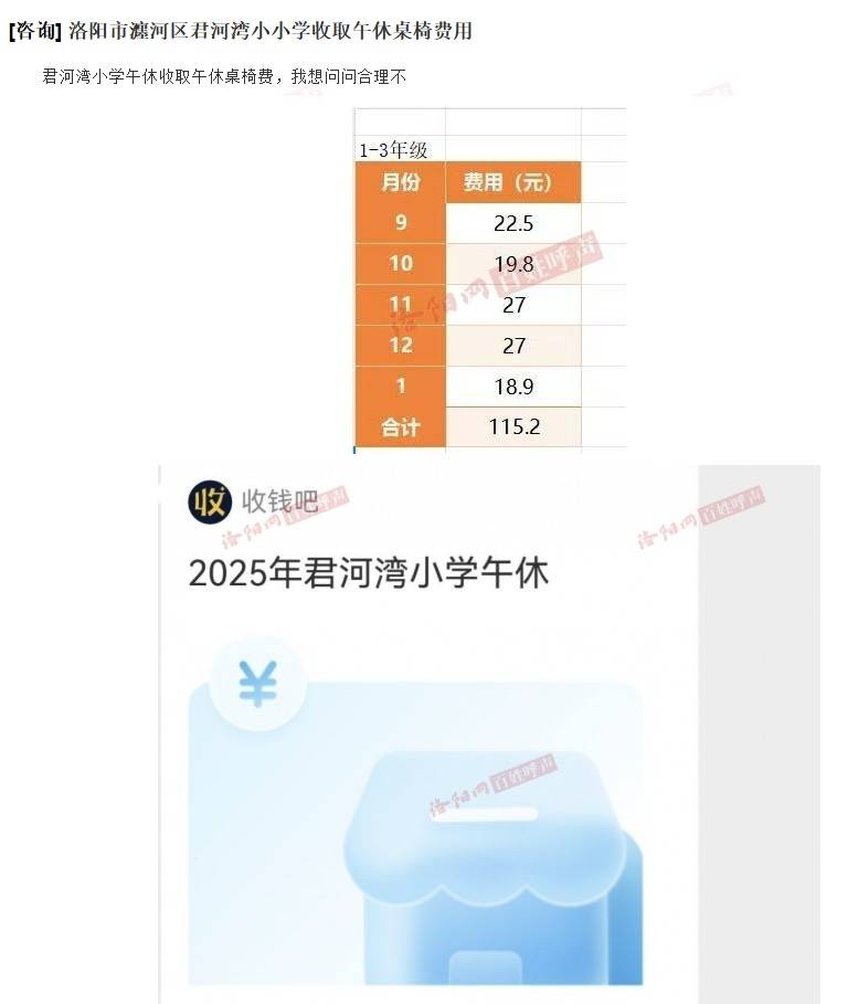 河南洛阳一小学收“午休费”一学期115元<strong></p>
<p>中国股票</strong>，教体局：午休椅按天收费，将退费