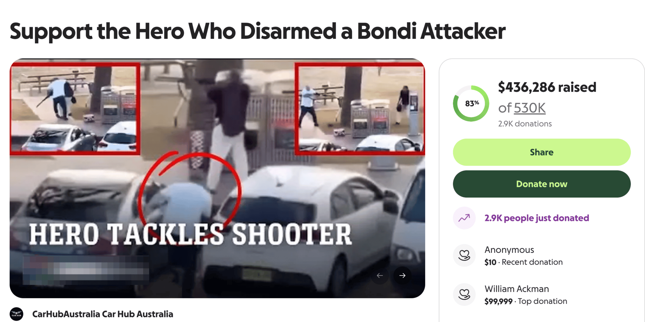 澳枪击案空手夺枪男子系水果店老板<strong></p>
<p>钱江摩托股票</strong>，美亿万富翁捐近10万美元