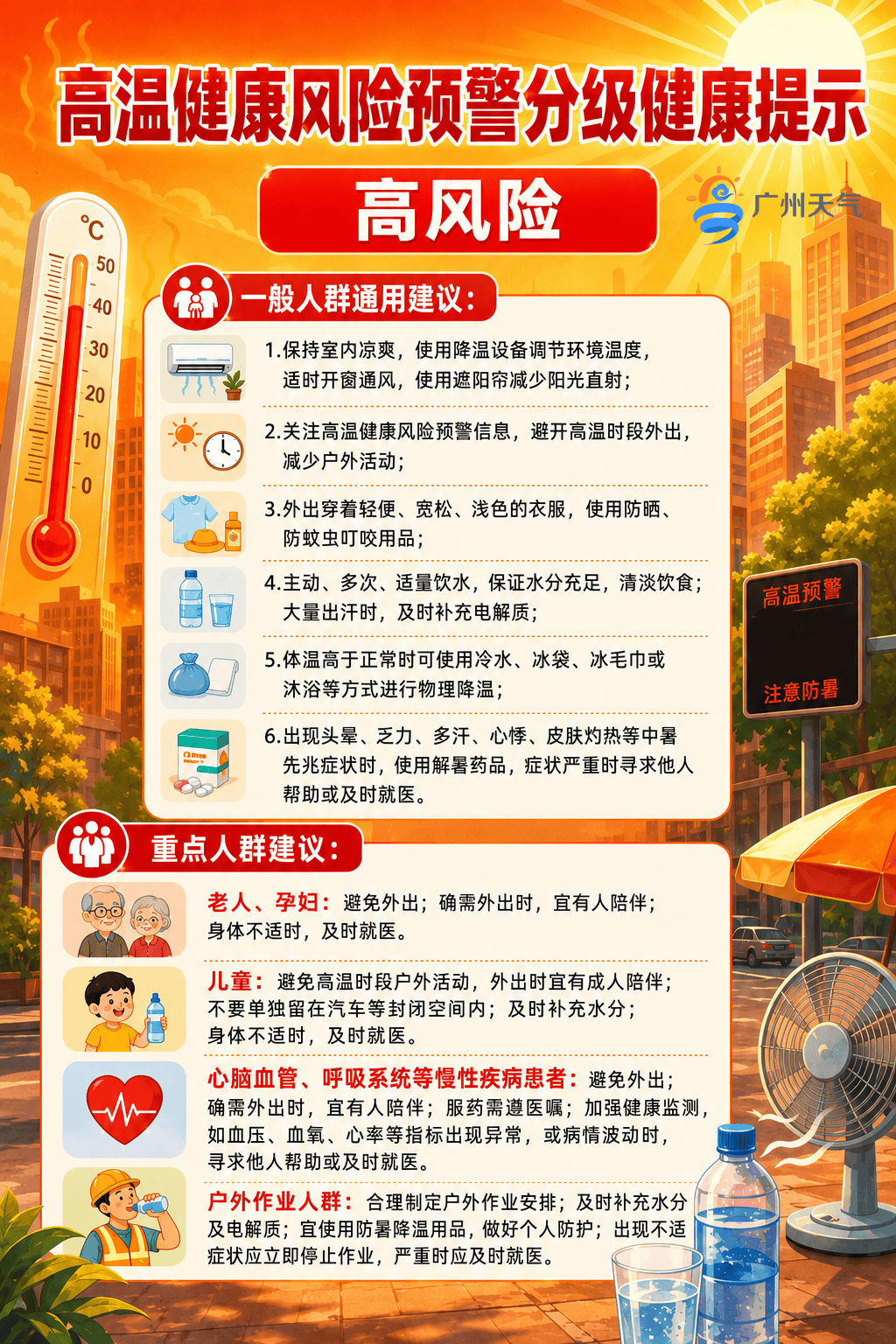 “根本不敢出门”！广州发高温健康风险预警<strong></p>
<p>华西能源股票</strong>，高风险区域在……